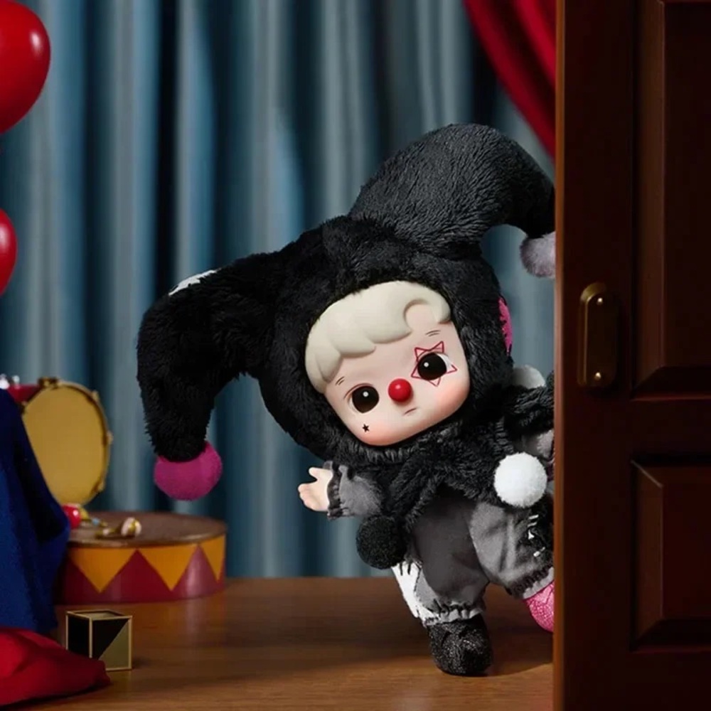 Pop Mart WHY SO SERIOUS Series-Vinyl Plush Pendant Shadow Joker New Sealed